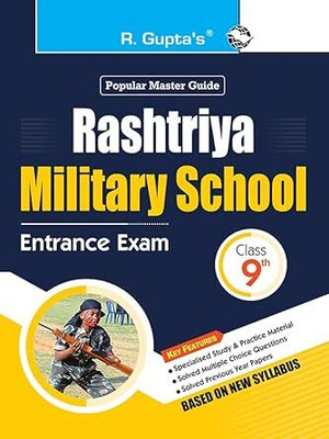 RPH Rashtriya Military School (Class 9th) Entrance Exam Guide Paperback – 18 July 2023 English(Paperback, RPH Editorial Board)