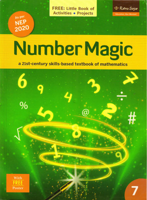Number Magic Book - 7 (A 21st Century Skills-Based Textbook Of Mathematics)(Paperback, Monica Cpoor)