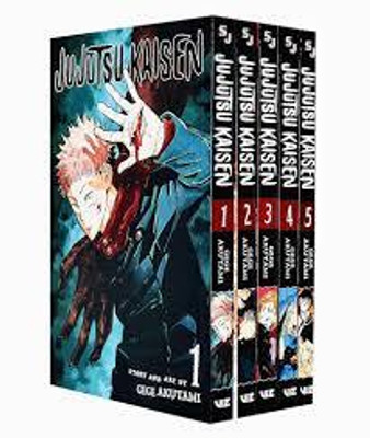 Jujutsu Kaisen Manga Books Set 0 TO 5(Paperback, gege akutami)