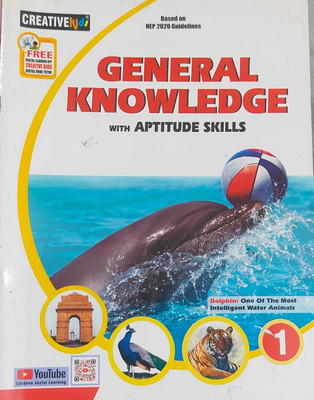 Creative Kids, General Knowledge With Aptitude Skills Class 1(Paperback, DHIREN M DOSHI)