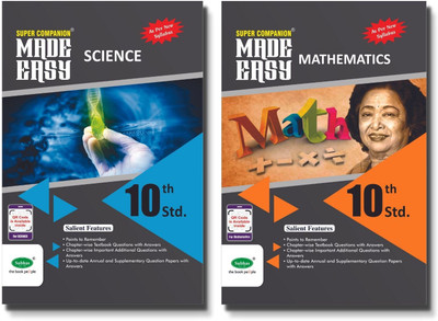 Made Easy 10th Mathematics & Science Study Guide Material Book With QR Code Scanner(Paperback, Subhas Publishing House Pvt Ltd)