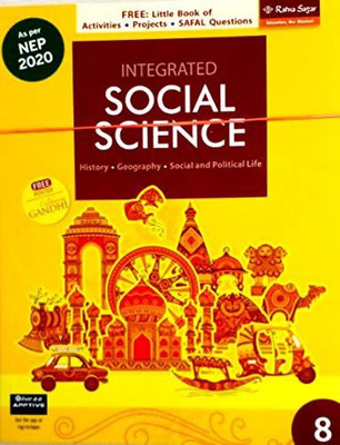 Ratna Sagar Integrated Social Science Class 8 (EDITION 2023)(paperpack, R K Jain)