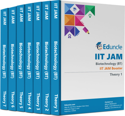 IIT JAM Biotechnology Exam Book For 2023 (Set Of 07 Books)- Latest Edition By Eduncle(Paperback, Eduncle)