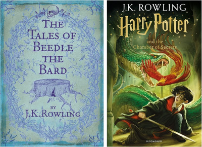 Harry Potter 2 Book Set : Tales Of Beedle The Bard + Harry Potter And The Chamber Of Secrets - Combo Of 2 Books Set(Combo Set, J K Rowling)