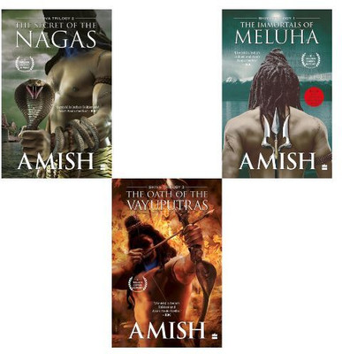 Meluha + NAGAS + Vayuputras (3 Book Combo)(Paperback, Amish)