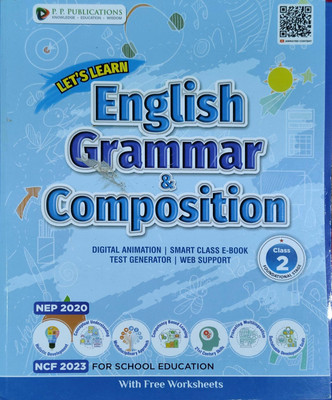 English Grammar And Composition With Worksheets Class 2(Pepper back, H.D. Madam)