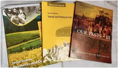 NCERT Our Pasts 3 III + Social And Political Life Part - 3 + Social Science Resources And Development Textbook For Class 8(Paperback binding, NCERT) NCERT Our Pasts 3 III + Social And Political Life Part - 3 + Social Science Resources And Development Textbook For Class 8(Paperback binding, NCERT)