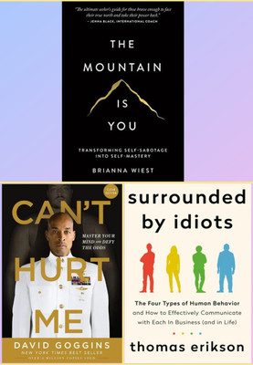 The Mountain Is You + Surrounded By Idiots + Can't Hurt (English Combo Set 3 Book)(Paperback, Self help)
