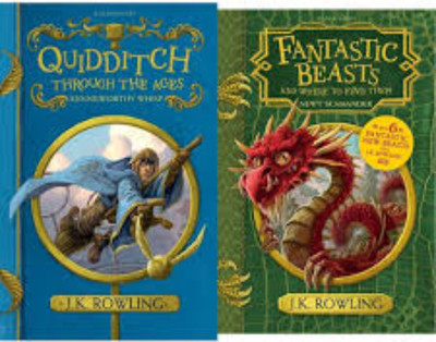 Quidditch Through The Ages + Fantastic Beasts And Where To Find Them (Set Of 2 Books) Product ((Paperback, J. K. Rowling)