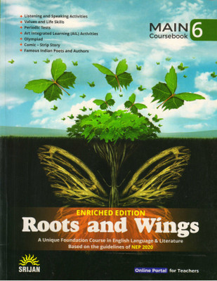 Srijan Roots And Wings Main Coursebook - 6(Paperback, J K GANGAL)