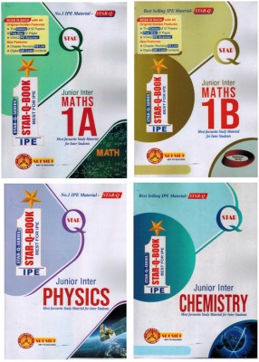 STAR Q - Intermediate First Year MPC Study Material ( Maths IA, IB, Physics And Chemistry ) SET Of 4 Books(Paperback, Star Q Series)