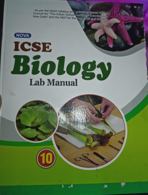 Nova Icse Biology Lab Manual Class 10(Paperback, Nova)