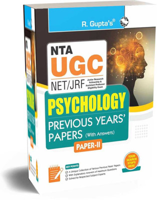 NTA-UGC-NET/JRF: Psychology (Paper II) Previous Years' Papers (English, Paperback, RPH Editorial Board) 2025-2026(Paperback, RPH Editorial Board)