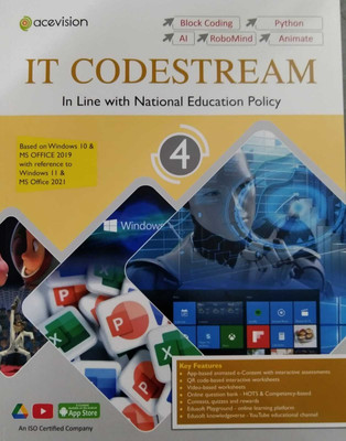 Acevision It Codestream For Class 4(PAPERPACK, HITESH SAINI)