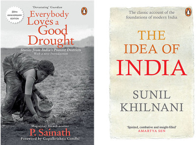 The Idea Of India & Everybody Loves A Good Drought: Stories From India’s Poorest Districts (Set Of 2 Books)(Paperback, KHILNANI, SUNIL)