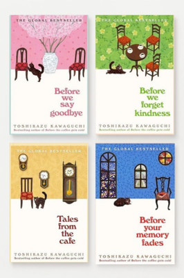 (Combo Of 4 Books) Before The Coffee Gets Cold+Tales From The Cafe+Before Your Memory Fades+Before We Say Goodbye- Toshikazu Kawaguchi(Paperback, Toshikazu kawaguchi)