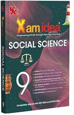 Xam Idea Class - 09 Social Science (2025-26) | Latest CBSE Syllabus | NEP 2020 & NCFSE 2023 Aligned | With Competency-Focused & Free Response QS | Self-Assessment Test's | (कक्षा 9 के लिए पाठ्यपुस्तक, लेटेस्ट, नवीनतम संस्करण 2025 एडिशन) | UPDATED & LATEST EDITION 2025(Paperback, Xam idea Editorial B