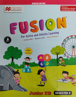 Fusion For Active And Holistic Learning Semester 2 Junior Kg(Pepper back, Macmillan education)