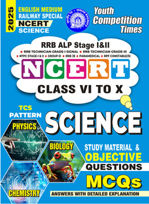NCERT SCIENCE Railway Special Study Material & Objective 2025(Paperback, Hindi, YCT)