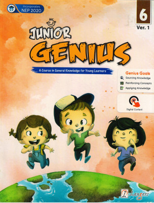 Junior Genius For CBSE Class - 6 Ver.1 (A Course In General Knowledge For Young Learners)(Paperback, Ajay Poonia)