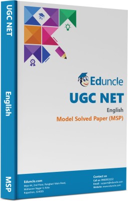 NTA UGC NET/JRF English MSP (Model Solved Papers Of English With General Paper 1)(Paperback, Eduncle)