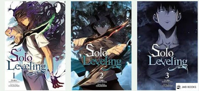 Solo Leveling, Vol. 1 & Vol. 2 & Vol. 3 (Comic Manga) (Combo Of 3 Books)(Paperback, JMD books)