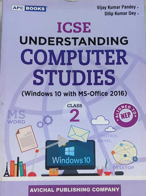 ICSE Understanding Computer Studies Class 2(Paperback, V.K. Pandey, D.K. Dey)