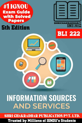 IGNOU BLI 222 Solved Guess Papers Pdf From IGNOU Study Material/Books (Information Sources And Services) IGNOU (BLIS) -2nd Year ENG(Paperback, BHAVYA KUMAR SAHNI)