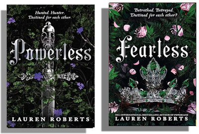 Ayazbooks Combo:- Must Read Of Lauren Roberts 2 Books Set Powerless & Fearless ( English )(Paperback, Lauren Robertss)