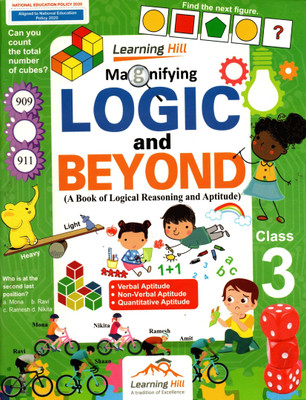 Learning Hill Magnifying Logic & Beyond For Class-3(Paperback, Dr. C B Mishra)