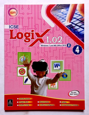 Icse Logix 1.02 (Windows 7 And Ms Office 2010) Class- 4 (Old Like New Book)(Paperback, Editorial)