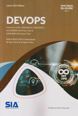 DEVOPS B.Tech III-Year I-Sem III-Year II-Sem (R22) JNTU-HYD Latest 2024 Edition(Paperback, SIA Team Of Experts)