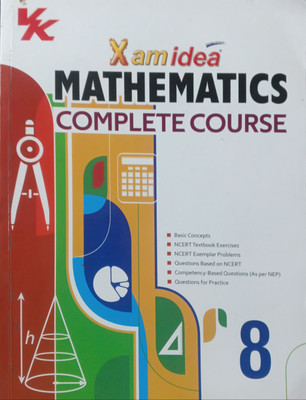Xamidea Mathematics Complete Course Book 8(Pepper back, Vk global)