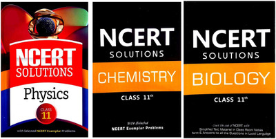 (Combo Pack) NCERT Solution Physics+chemistry+biology (For 11th Class) [with Selected NCERT Exemplar Problems](Paperback, Dr. Punam Sharma, Nipendra Bhatnagar, Lalit Goyal)