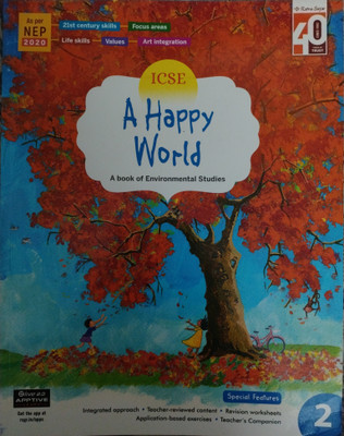 Icse A Happy World A Book Of Environmental Studies Class 2(Paperback, Mary Rozario)
