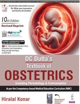 DC Dutta's Textbook Of Obstetrics Including Perinatology & Contraception(Paperback, Hiralal Konar)