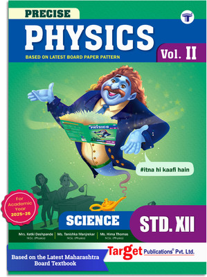 Std 12 Physics Part 2 | HSC Maharashtra Board | 2026 Syllabus | Precise Notes | Smart Codes, PYQs, MCQs, Topic Tests(Paperback, Content Team at Target Publications)