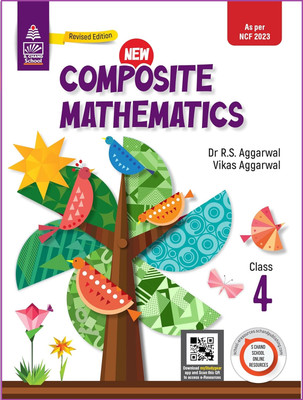New Composite Mathematics Class- 4 - (2025-26 Examination)(Paperback, Dr R.S. Aggarwal, Vikas Aggarwal)