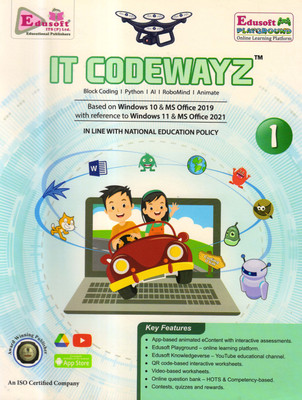 Edusoft, IT CODEWAYZ - 1(Paperback, GAGAN AGARWAL)