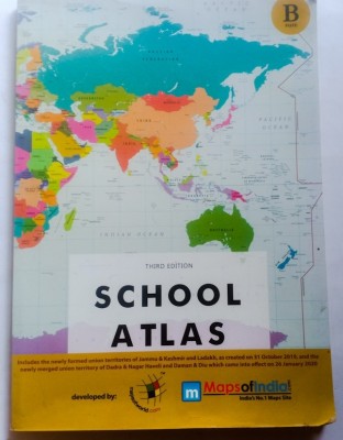 School Atlas (Old Used Book)(Paperback, Editorial)