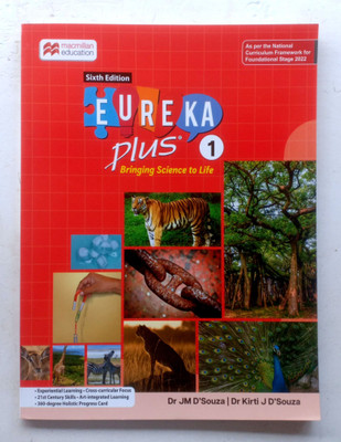 Eureka Plus Bringing Science To Life Class-1(Paperback, Dr jm D'Souza, Dr kirti J D'Souza)