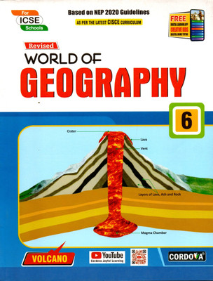 Cordova, Revised World Of Geography For Icse Schools - 6(PAPEBACK, VINITA KUMAR)