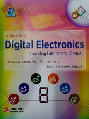 A Textbook Of Digital Electronics ( Including Laboratory Manual ) For D.E.C.E Second Year Third Semester, 1st Edition 2022 - As Per C-20 AP Syllabus(Paperback, C.Chinnapu Reddy)