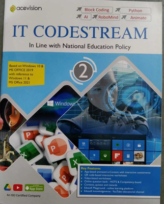 Acevision It Codestream For Class 2(PAPERPACK, HITESH SAINI)