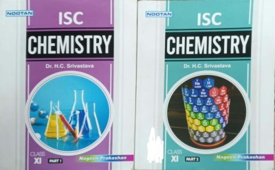 Nootan ISC Chemistry Class 11(Part 1 And 2 Set)(Pepper back, Dr H.C SRIVASTAVA)