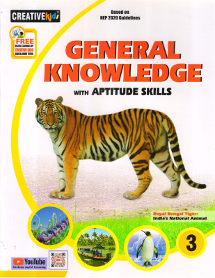 CreativeKids, GENERAL KNOWLEDGE WITH APTITUDE SKILLS - 3(Paperback, Dhiren M. Doshi)