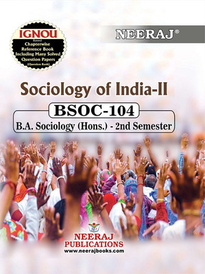 BSOC-104 Sociology Of India-II(Paperback, Neeraj Expert Team)