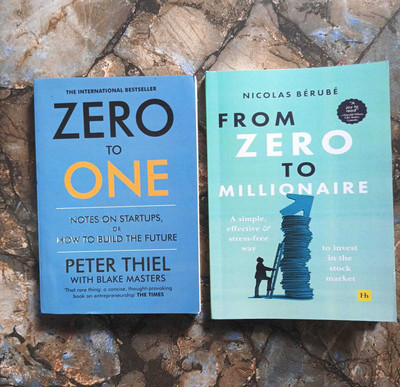Zero To One+Zero To Millionaire (2 Best Books Combo)(Paperback, Mix)