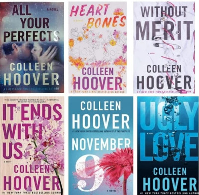 All Your Perfect + Heart Bones + Without Merit + It Ends With Us + 9 November + Ugly Love Set Of 6 Books(Paperback, Colleen hoover)