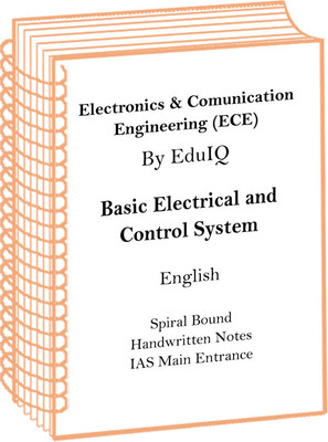 ECE Basic Electrical And Control System Engineering Optional Handwritten Notes For ESE PSU Gate(Spiral Bound, Top Coaching)